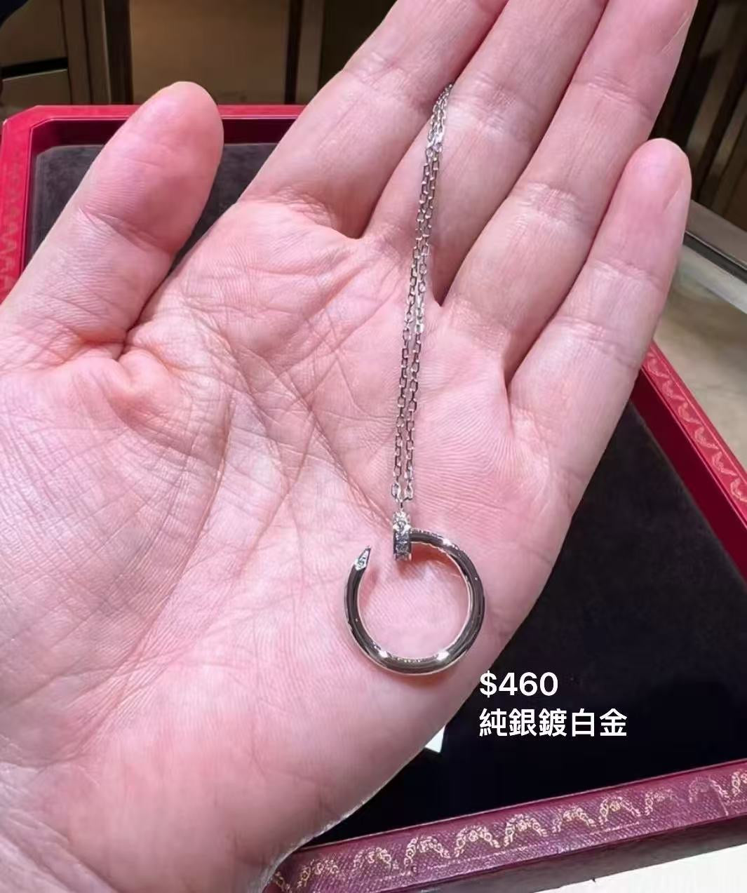 卡-純銀鍍K金 not for sales