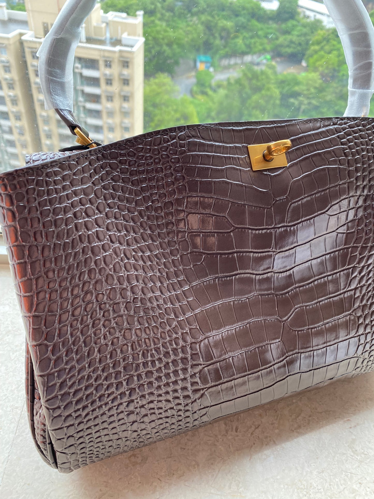 BA collection- crocodile leather