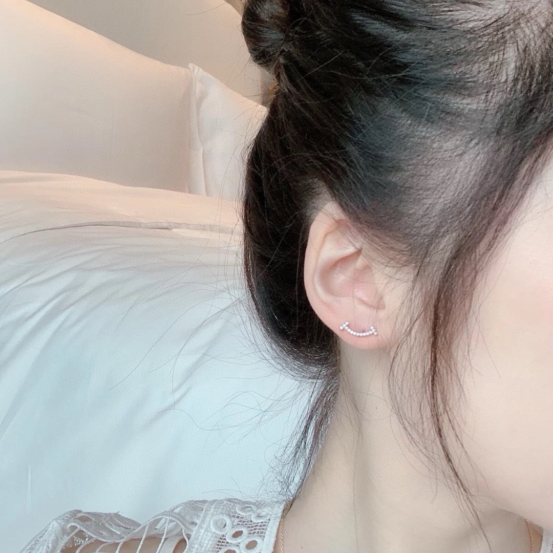 925 Sliver Earring - Smile 😊
