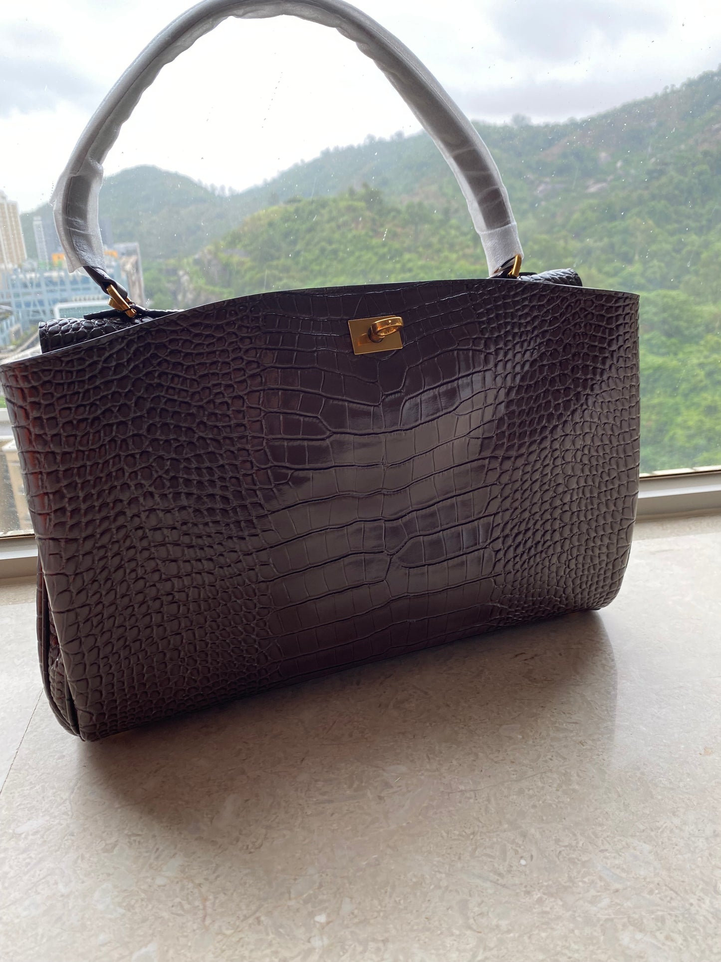 BA collection- crocodile leather