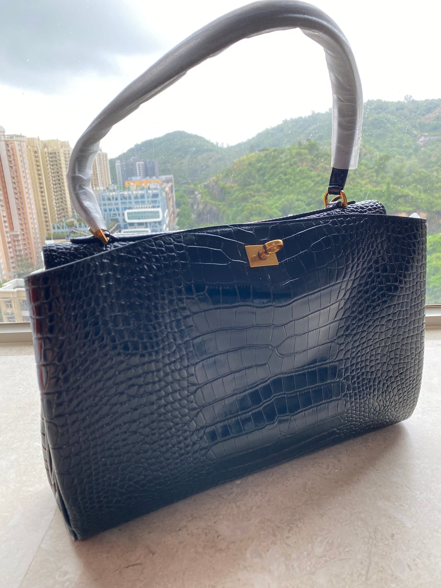 BA collection- crocodile leather