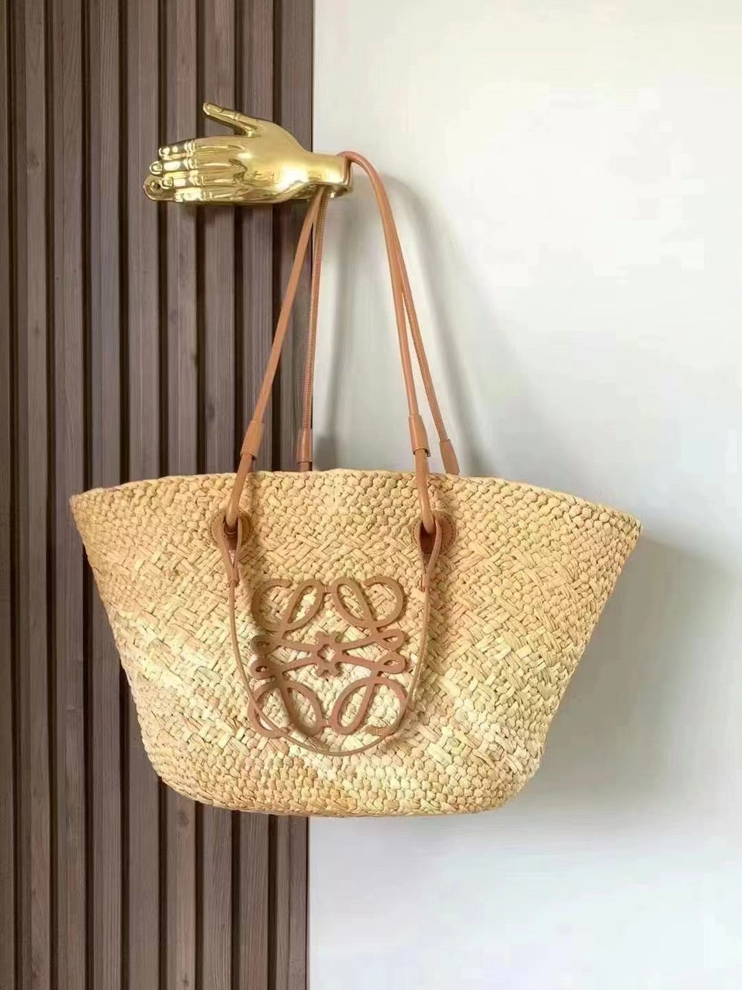 草織單肩Tote Bag