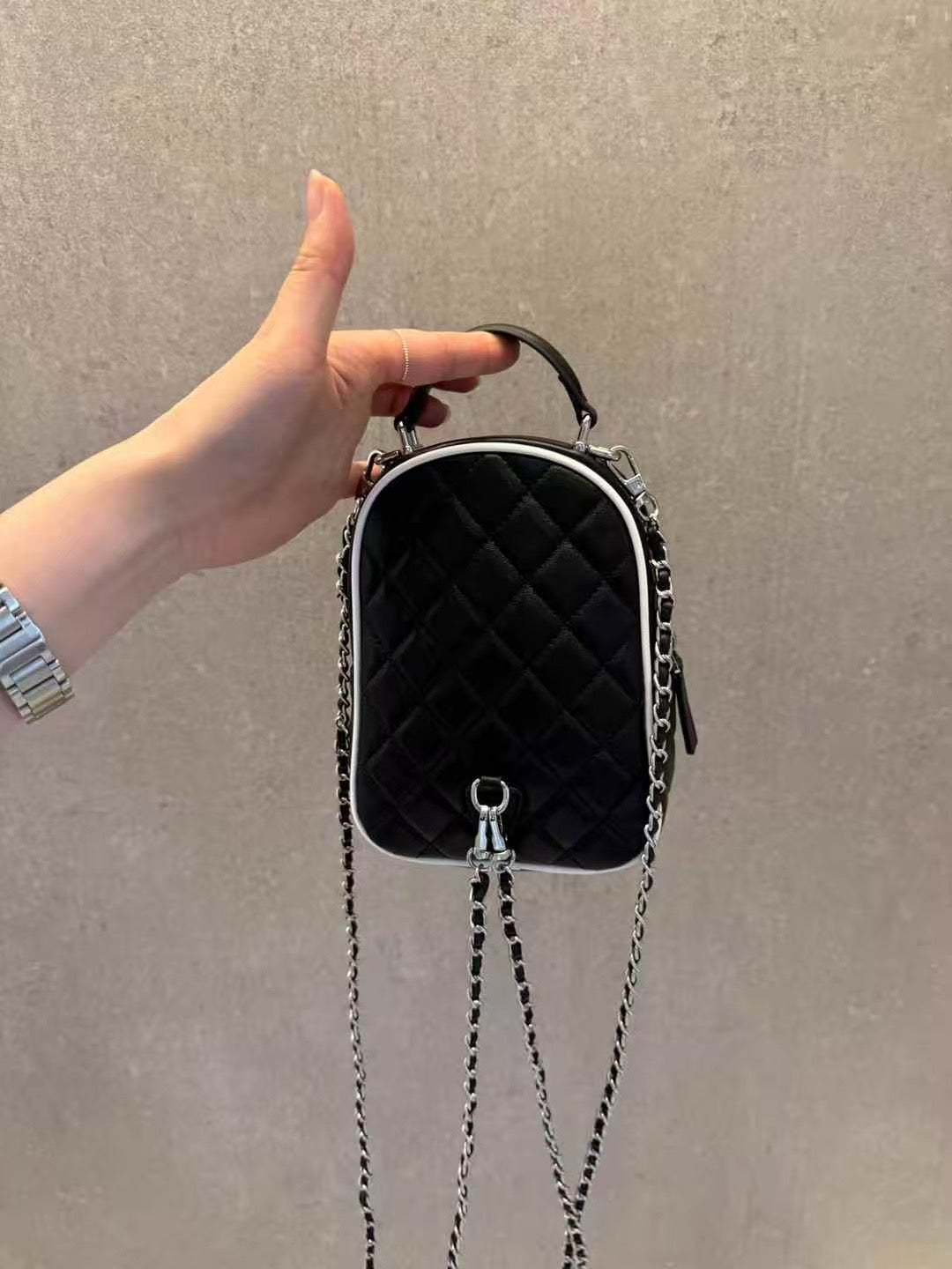 CC style - Leather 小書包 backpack