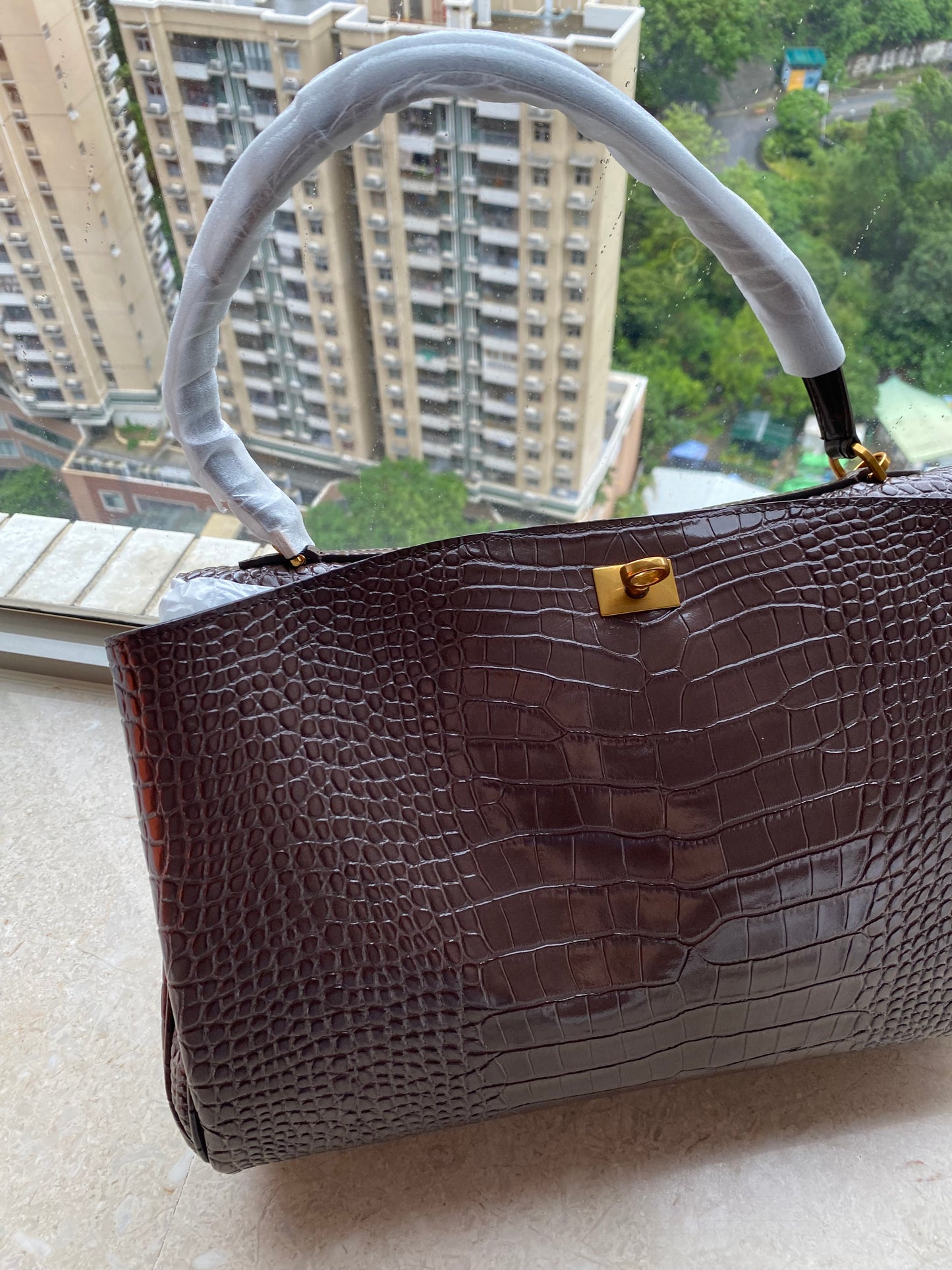 BA collection- crocodile leather