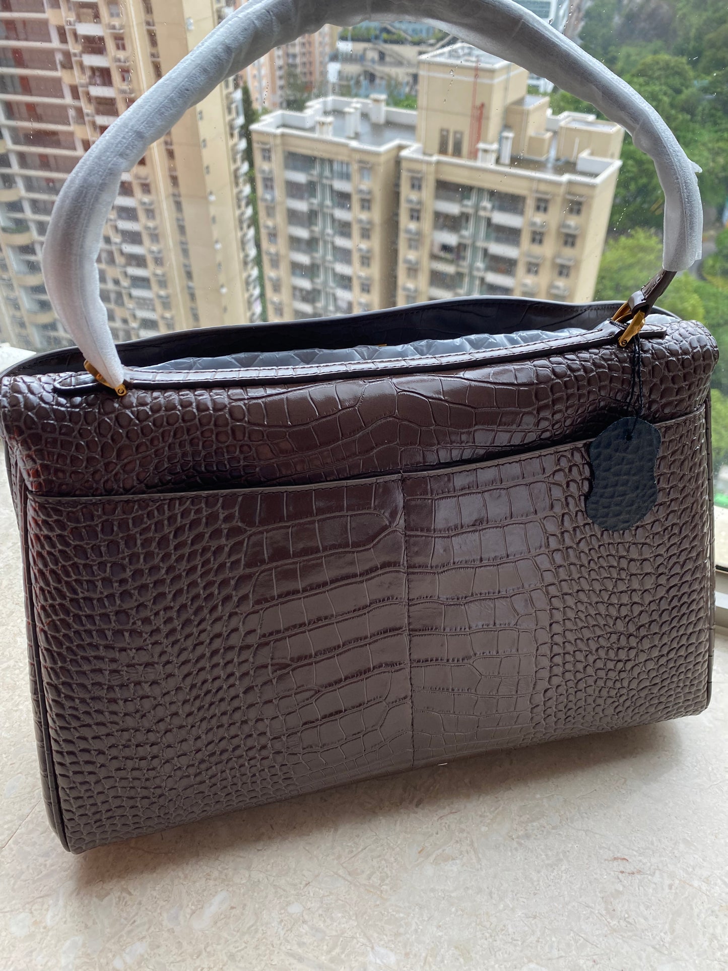 BA collection- crocodile leather