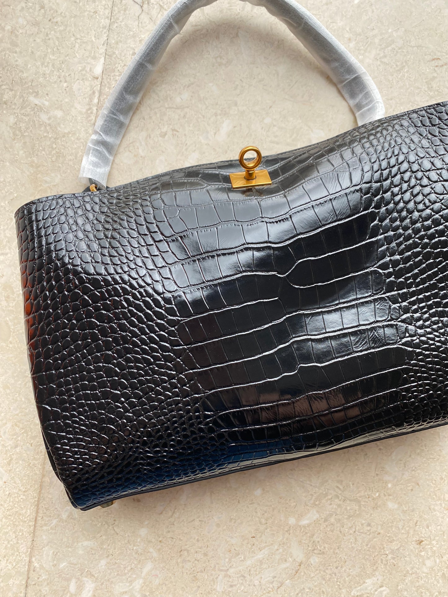 BA collection- crocodile leather