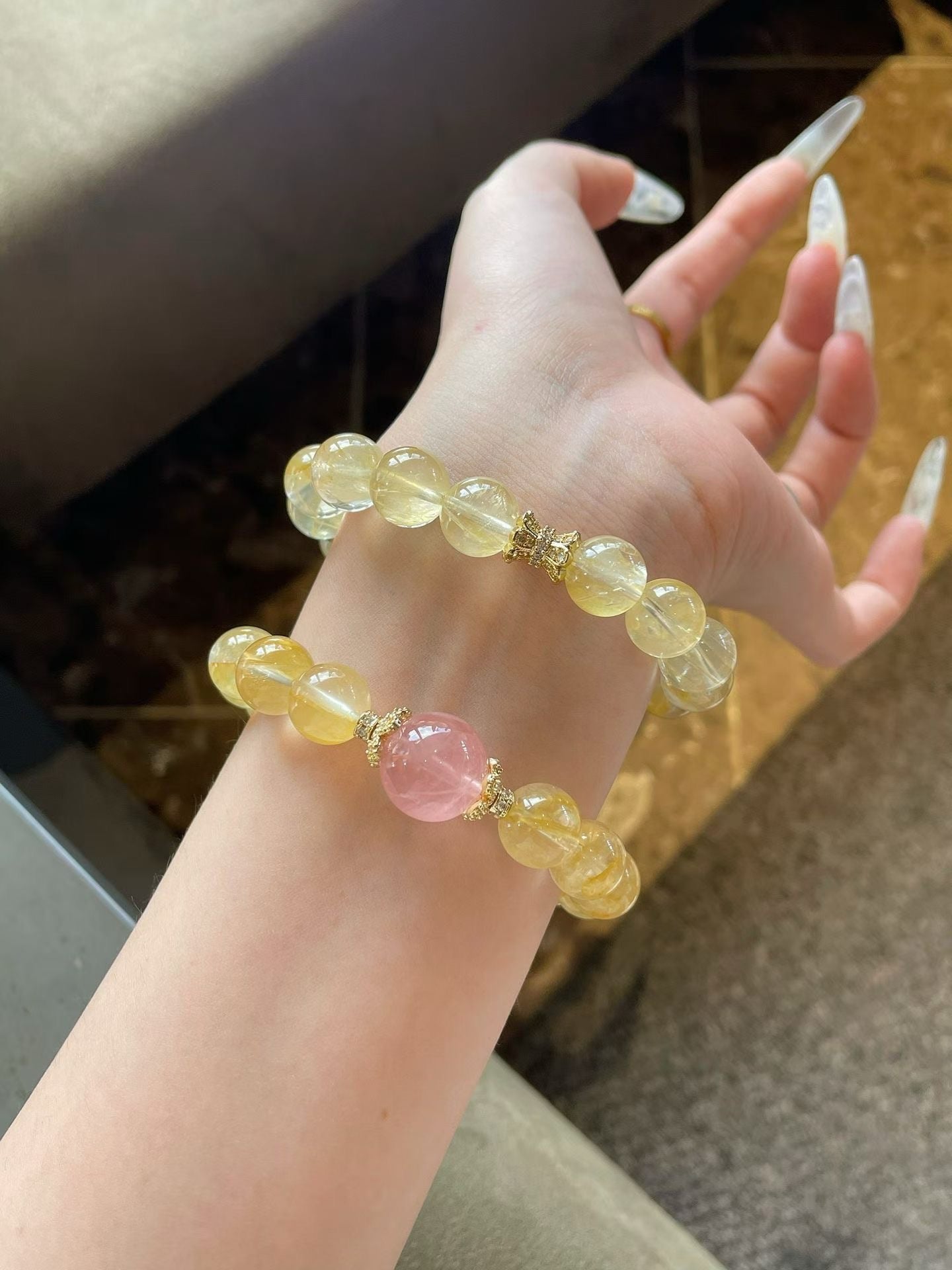 Crystal - 黃膠花➕老礦馬粉