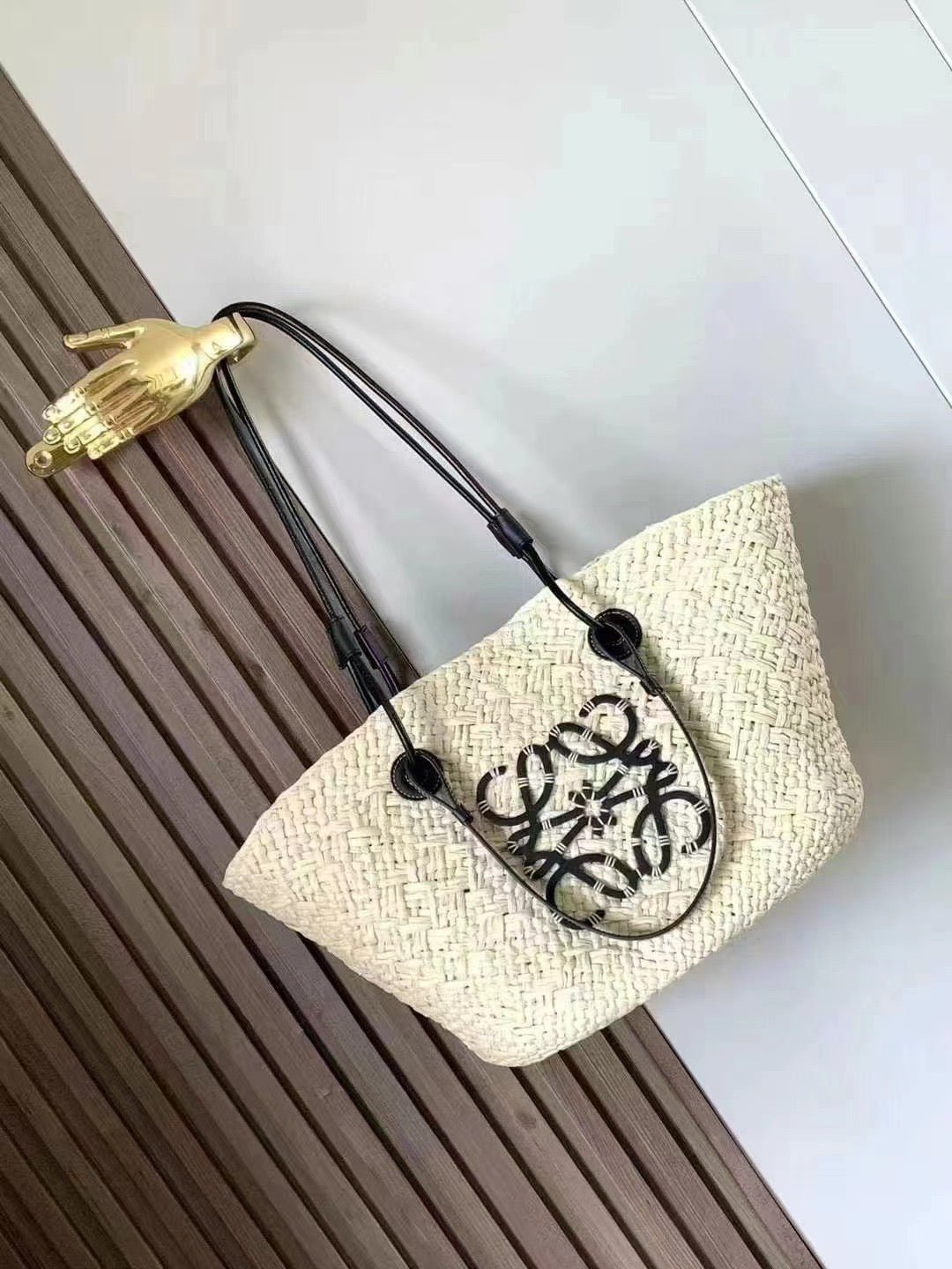 草織單肩Tote Bag