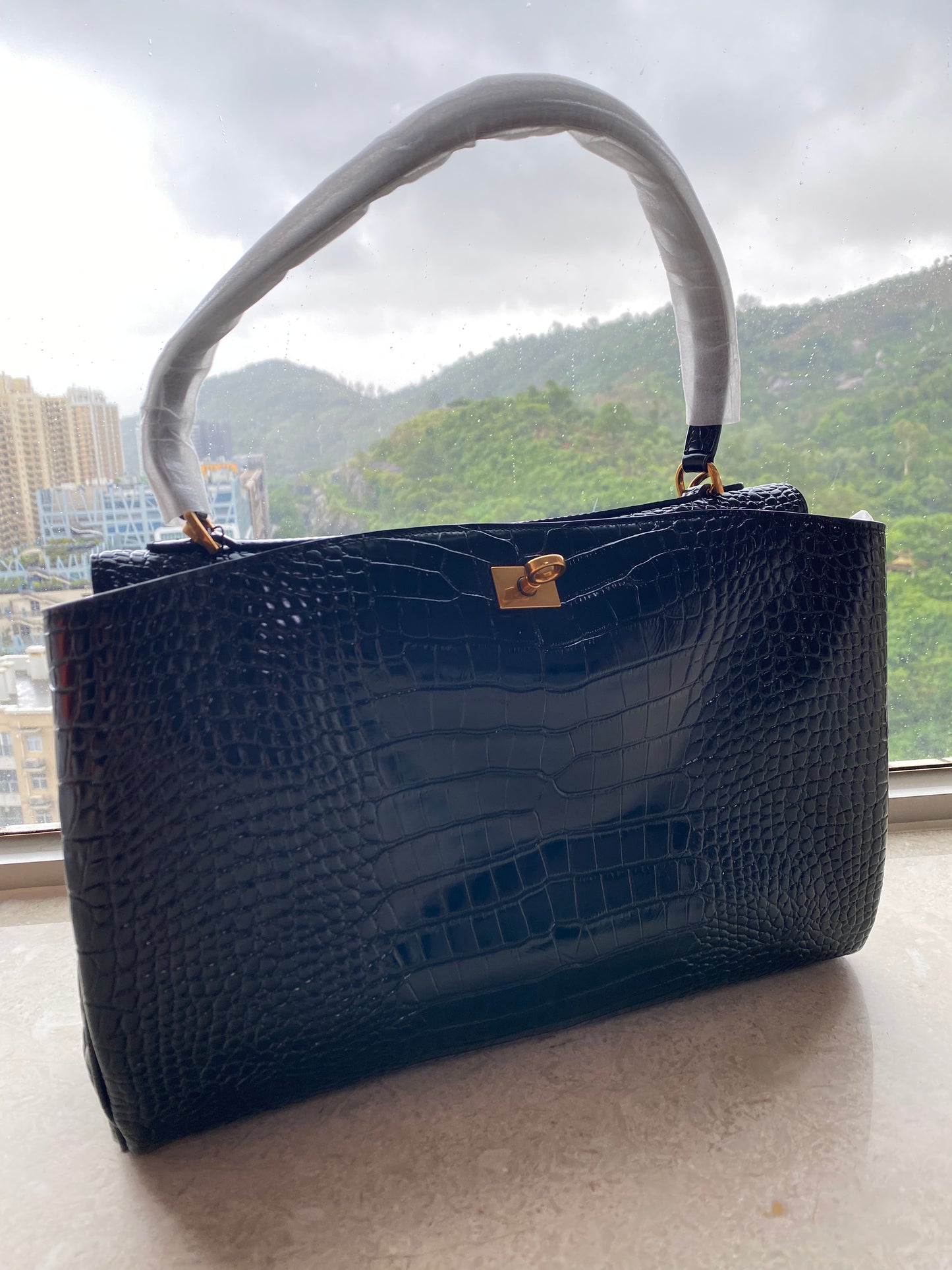 BA collection- crocodile leather