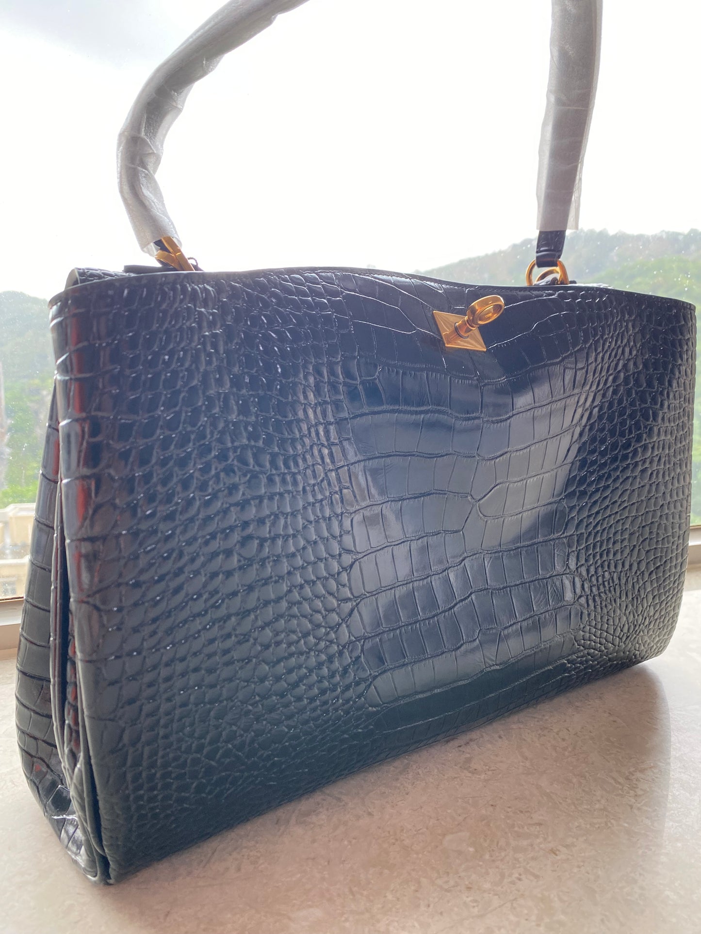 BA collection- crocodile leather