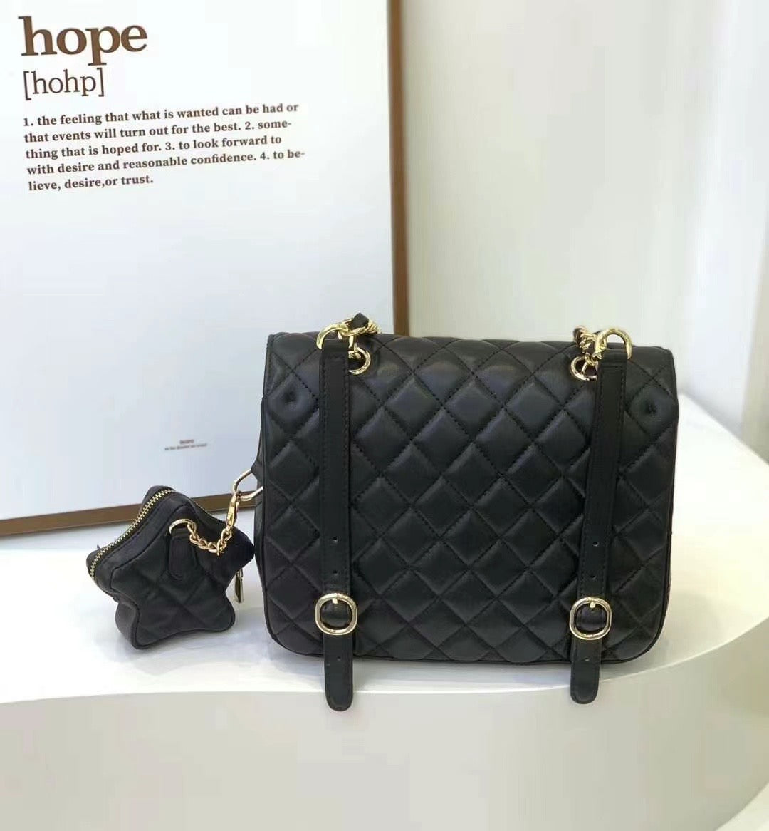 CC style - Leather Backpack