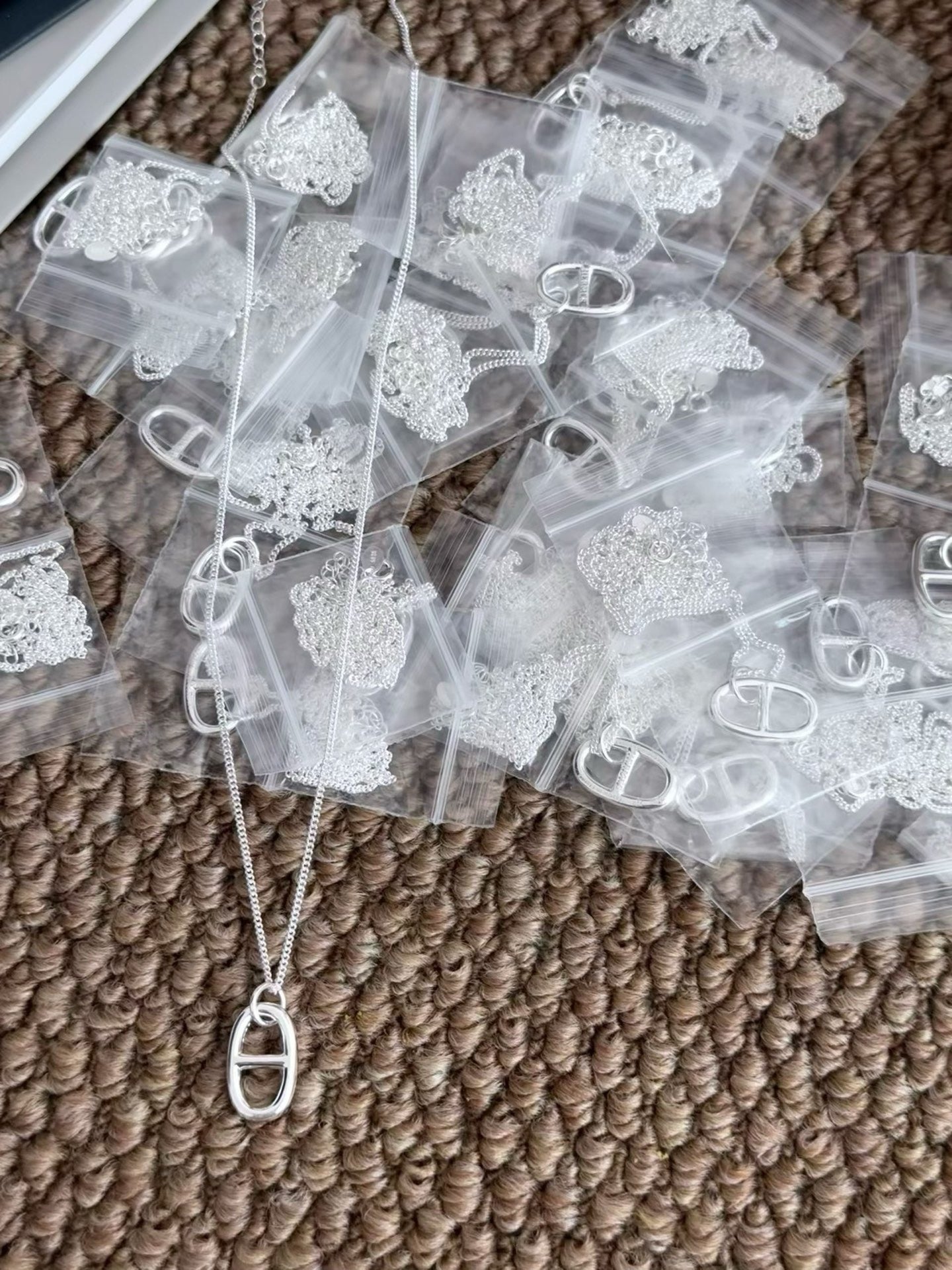925 Sliver Necklace 豬鼻項鏈