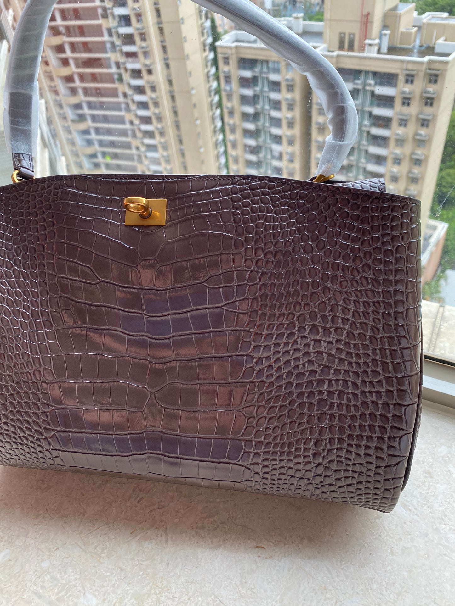 BA collection- crocodile leather