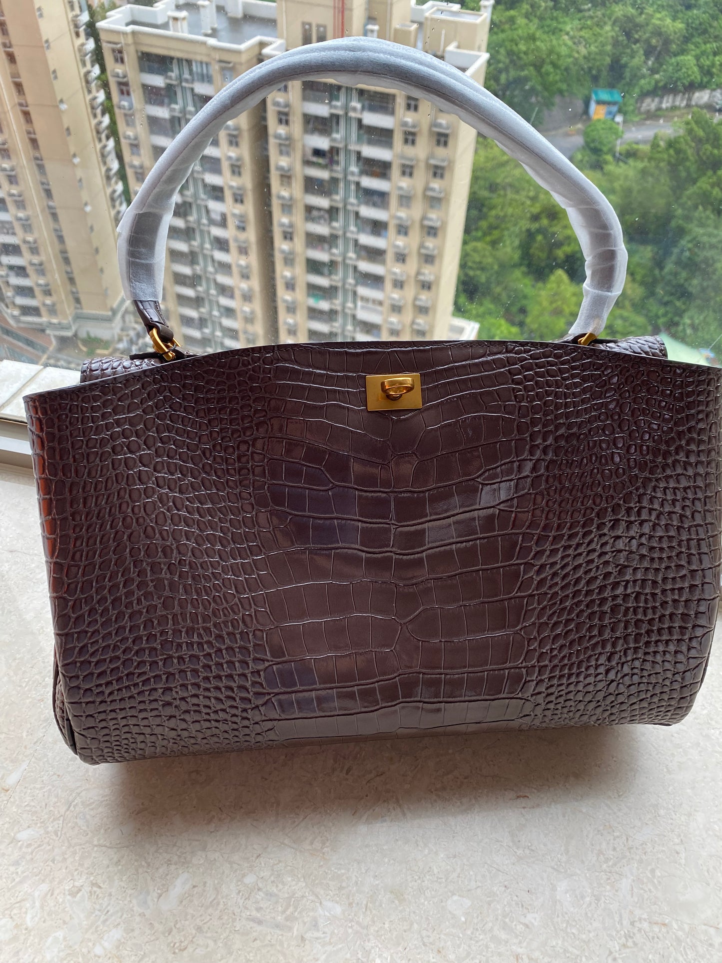 BA collection- crocodile leather