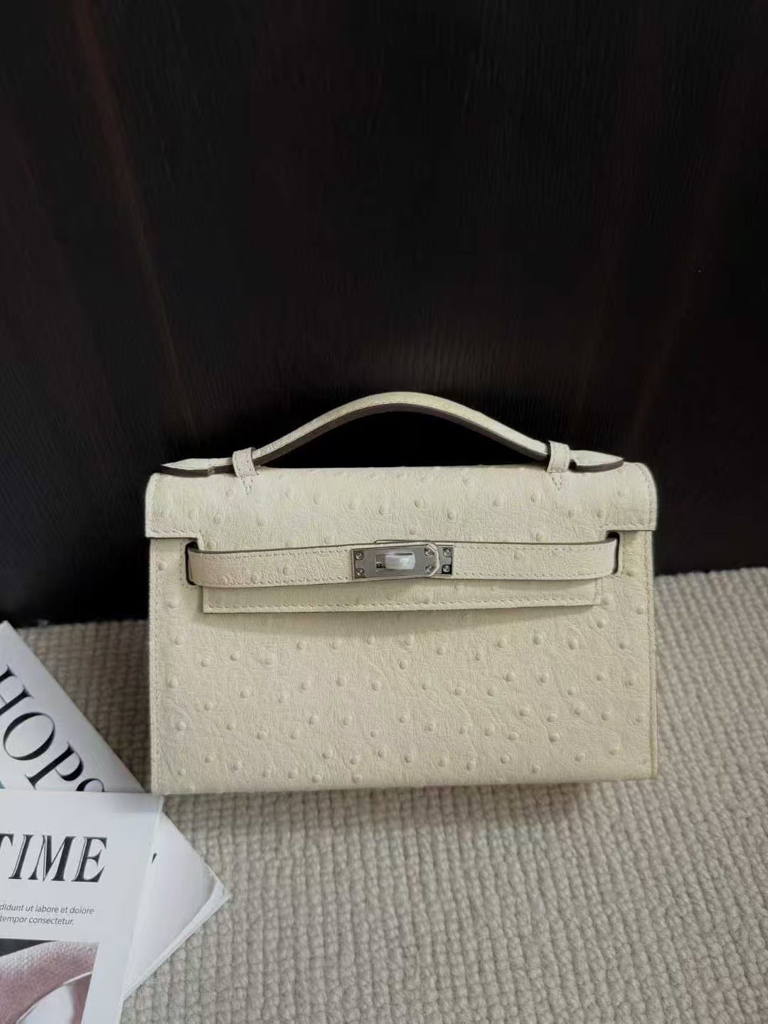 H collection- Ostrich Kelly 1
