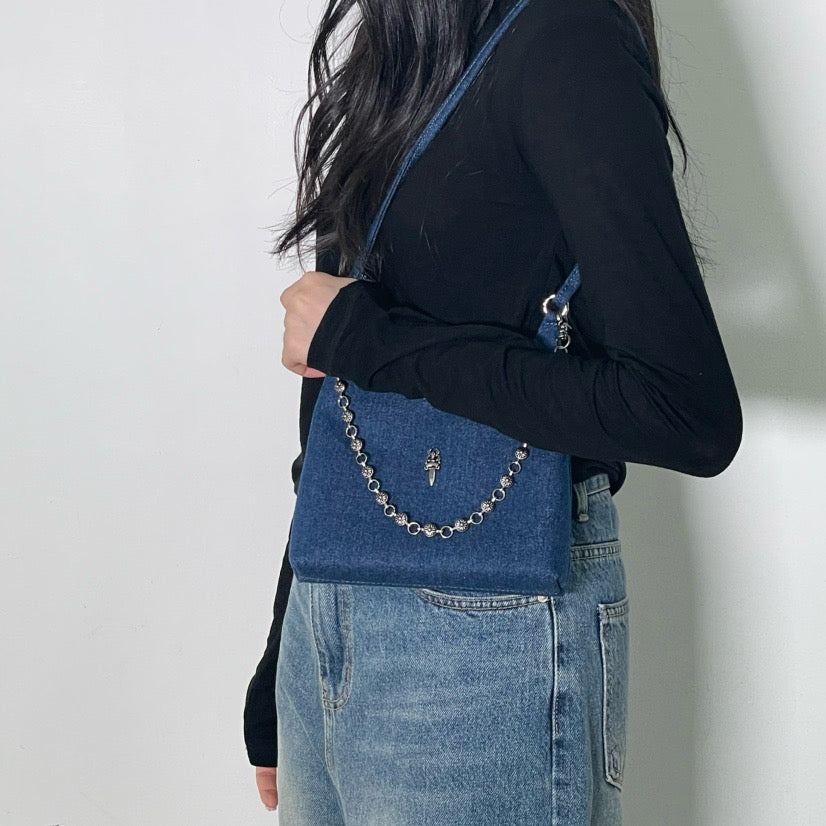 Hold CH style- Jean shoulder bag