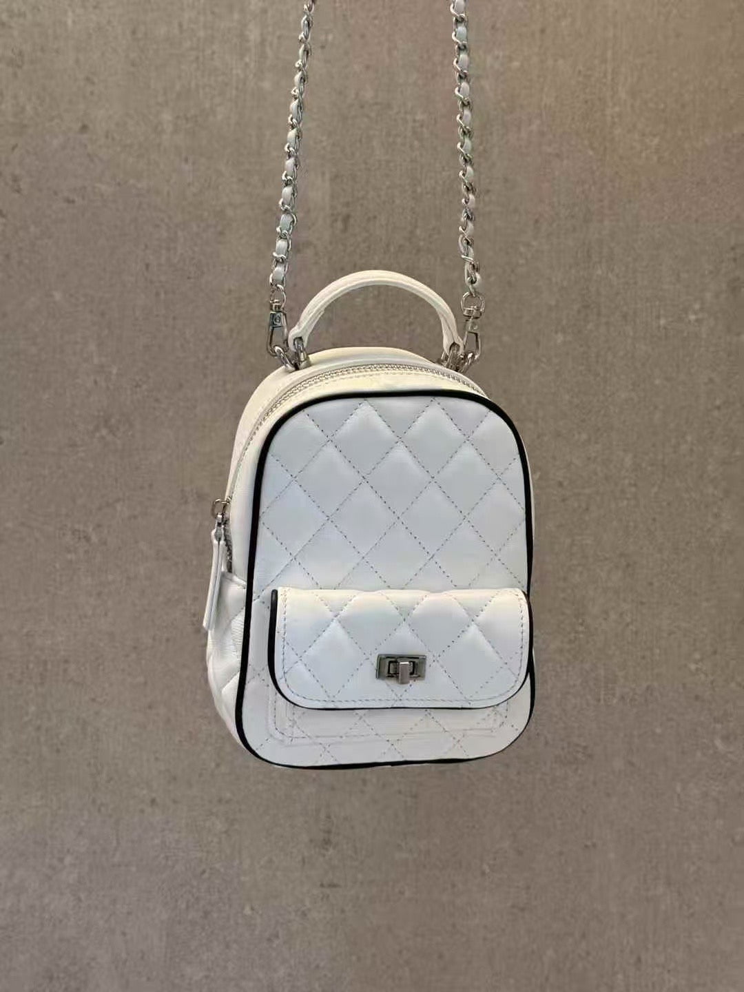 CC style - Leather 小書包 backpack