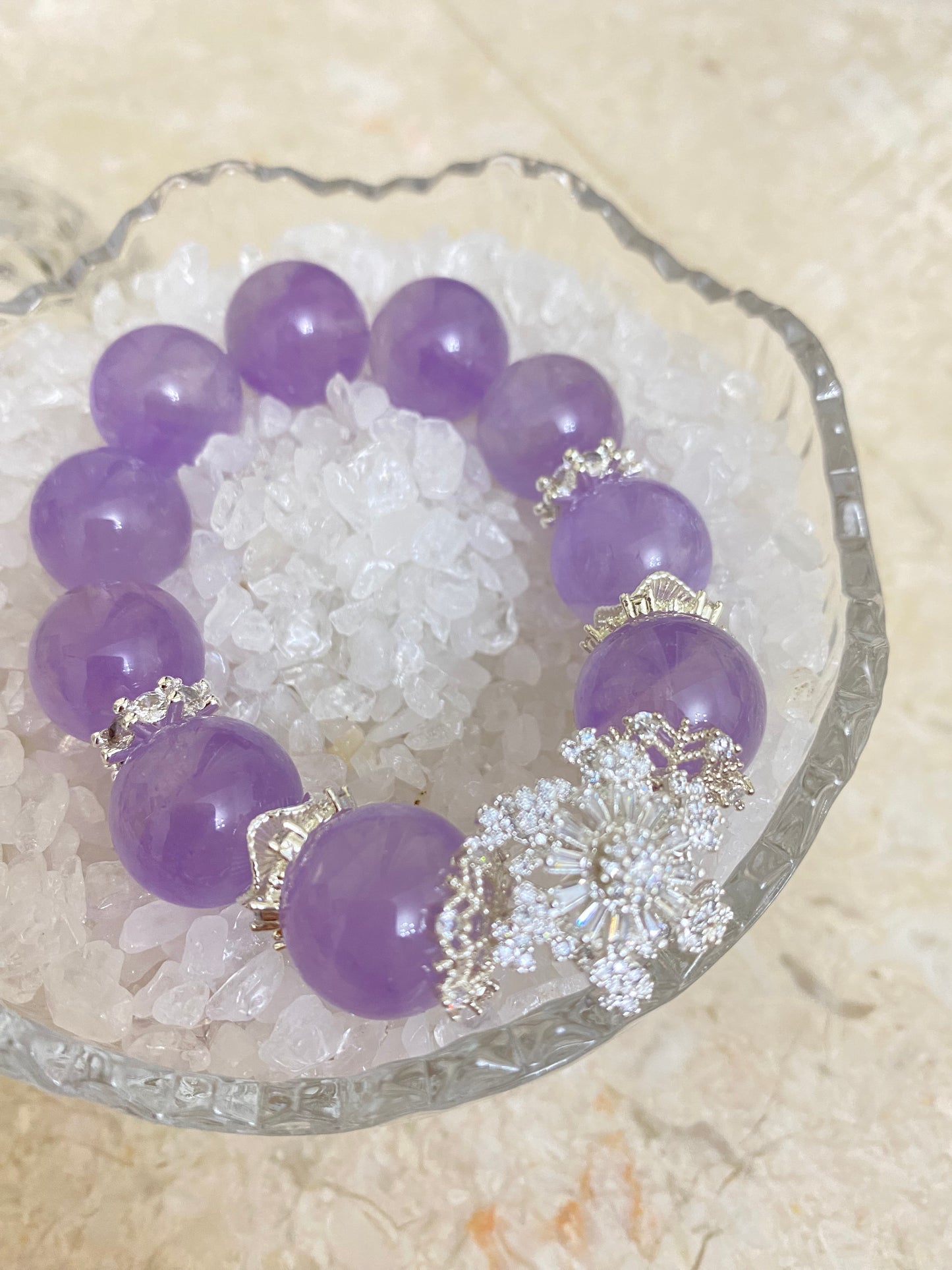 Crystal - Bolivian Amethyst Bracelet