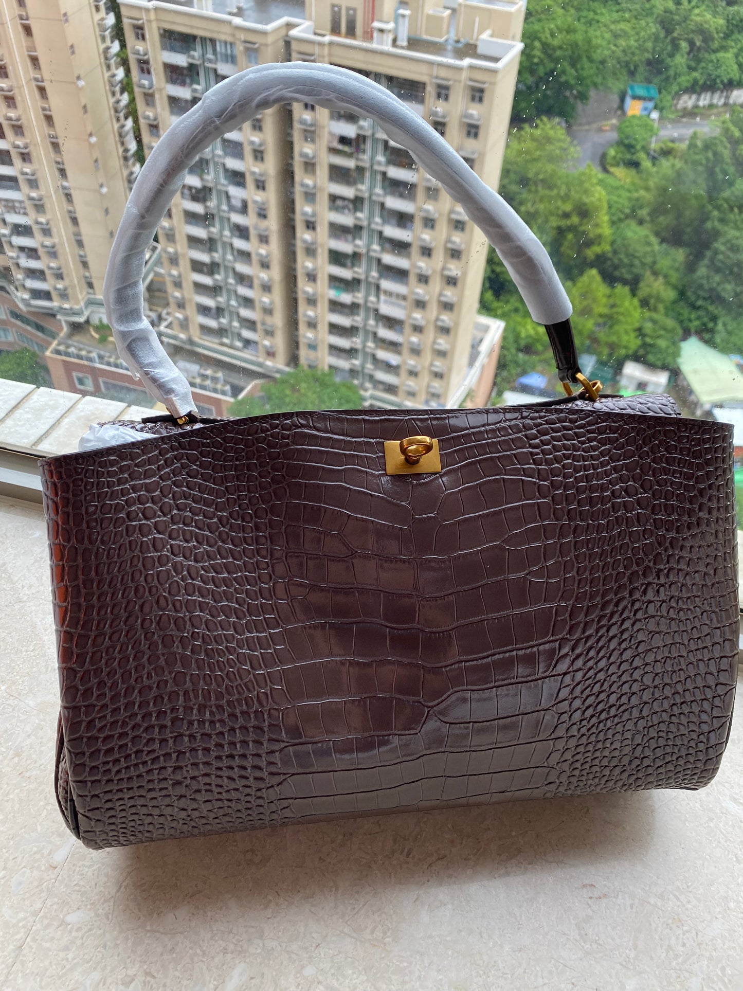 BA collection- crocodile leather