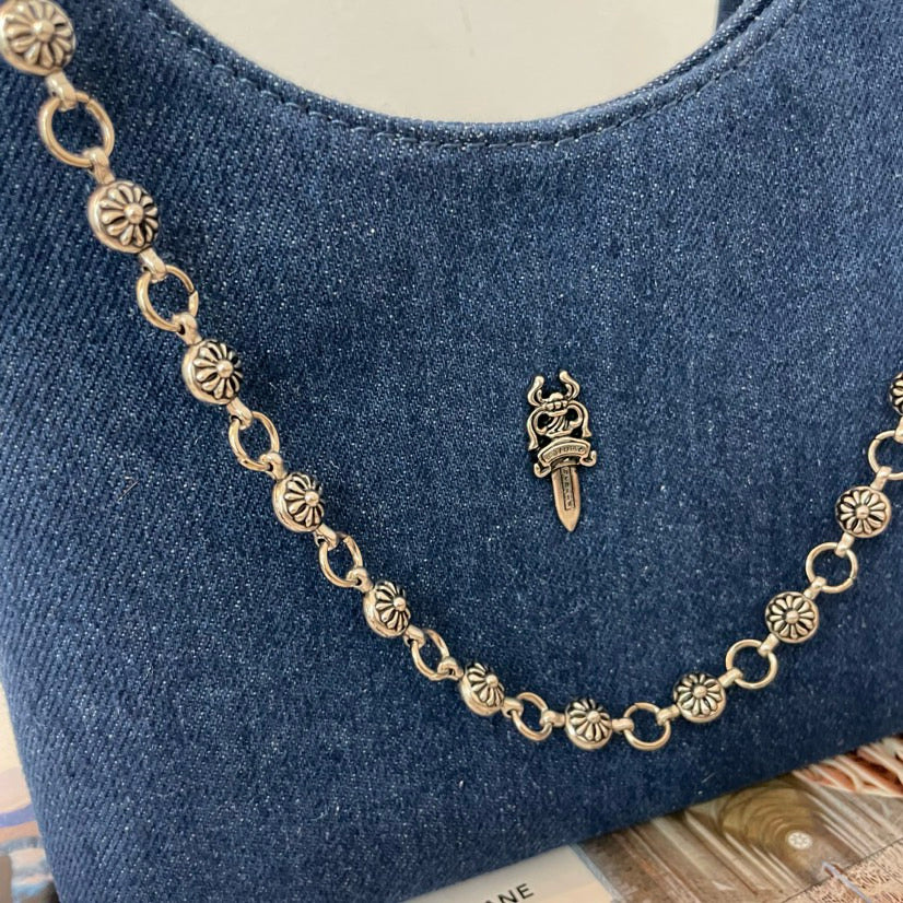 Hold CH style- Jean shoulder bag