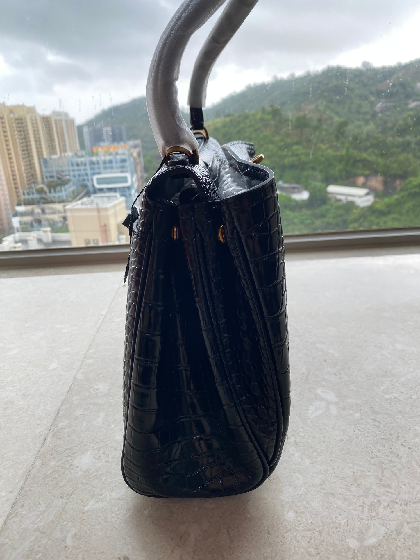 BA collection- crocodile leather