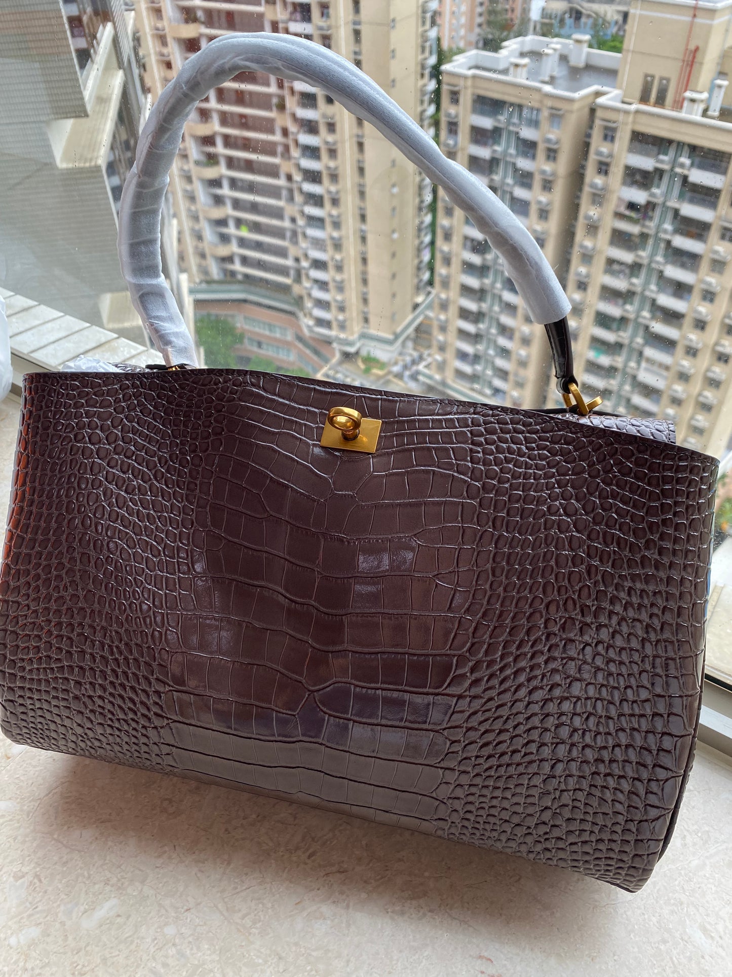 BA collection- crocodile leather