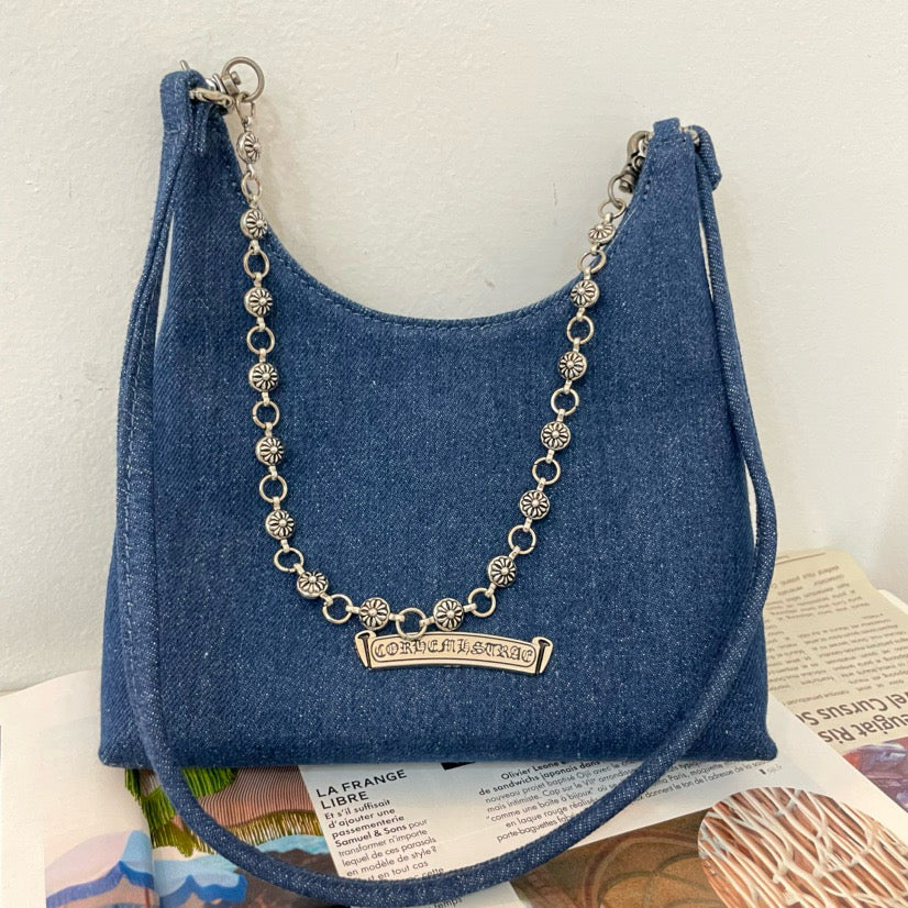 Hold CH style- Jean shoulder bag