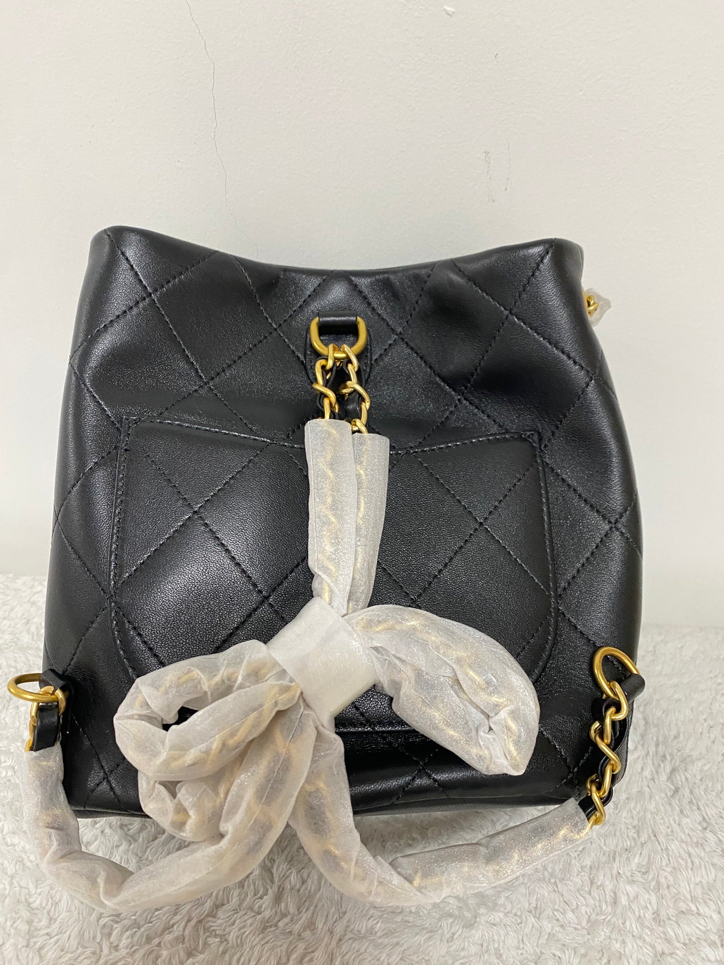 CC style - Lamb skin backpack
