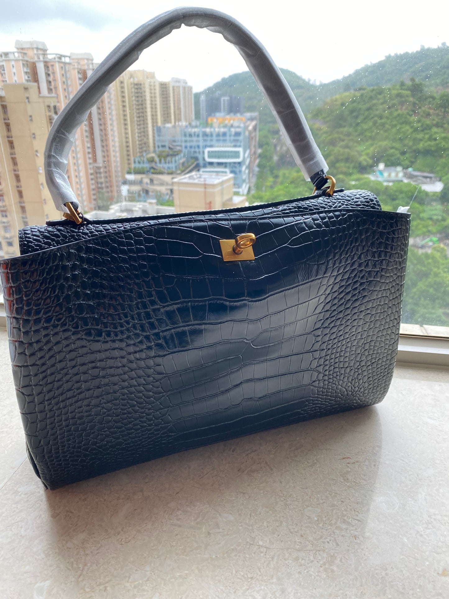 BA collection- crocodile leather