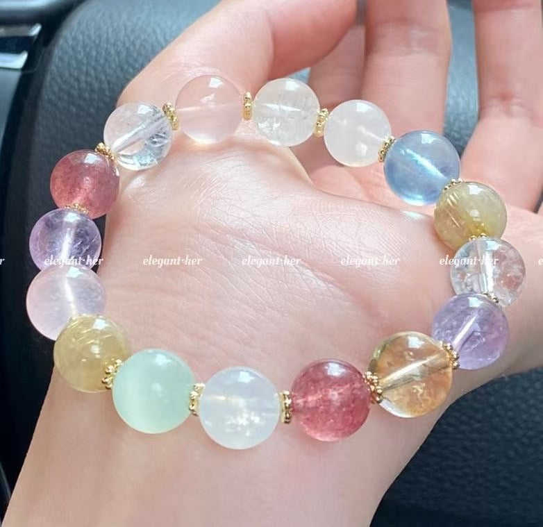 Crystal- Five elements with luck 五行多寶手鏈
