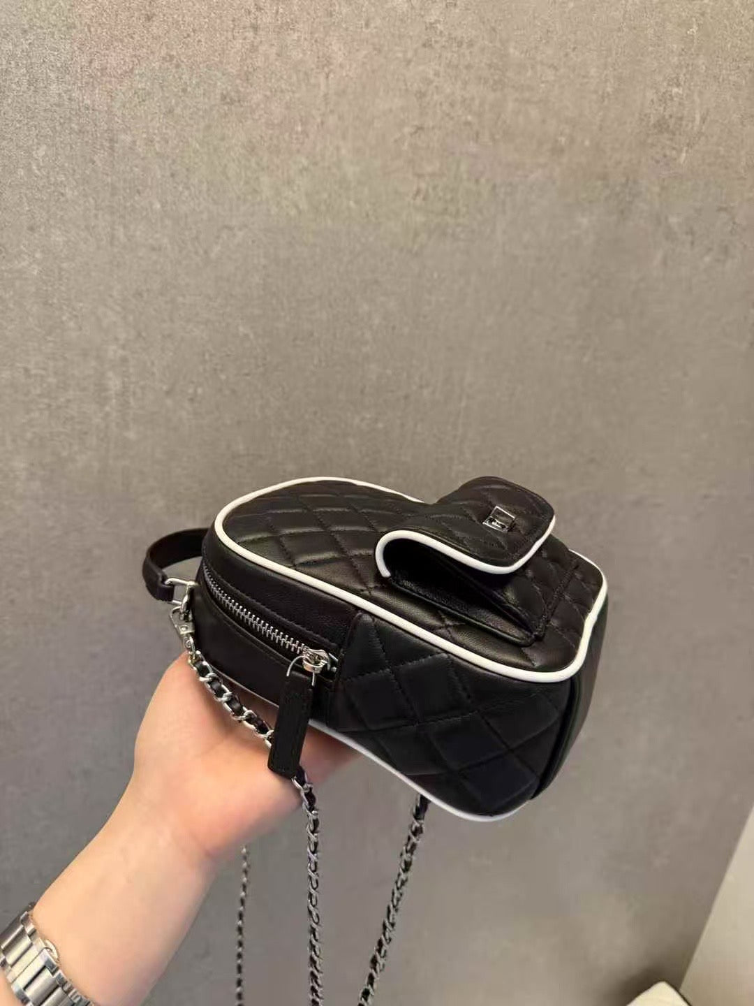 CC style - Leather 小書包 backpack
