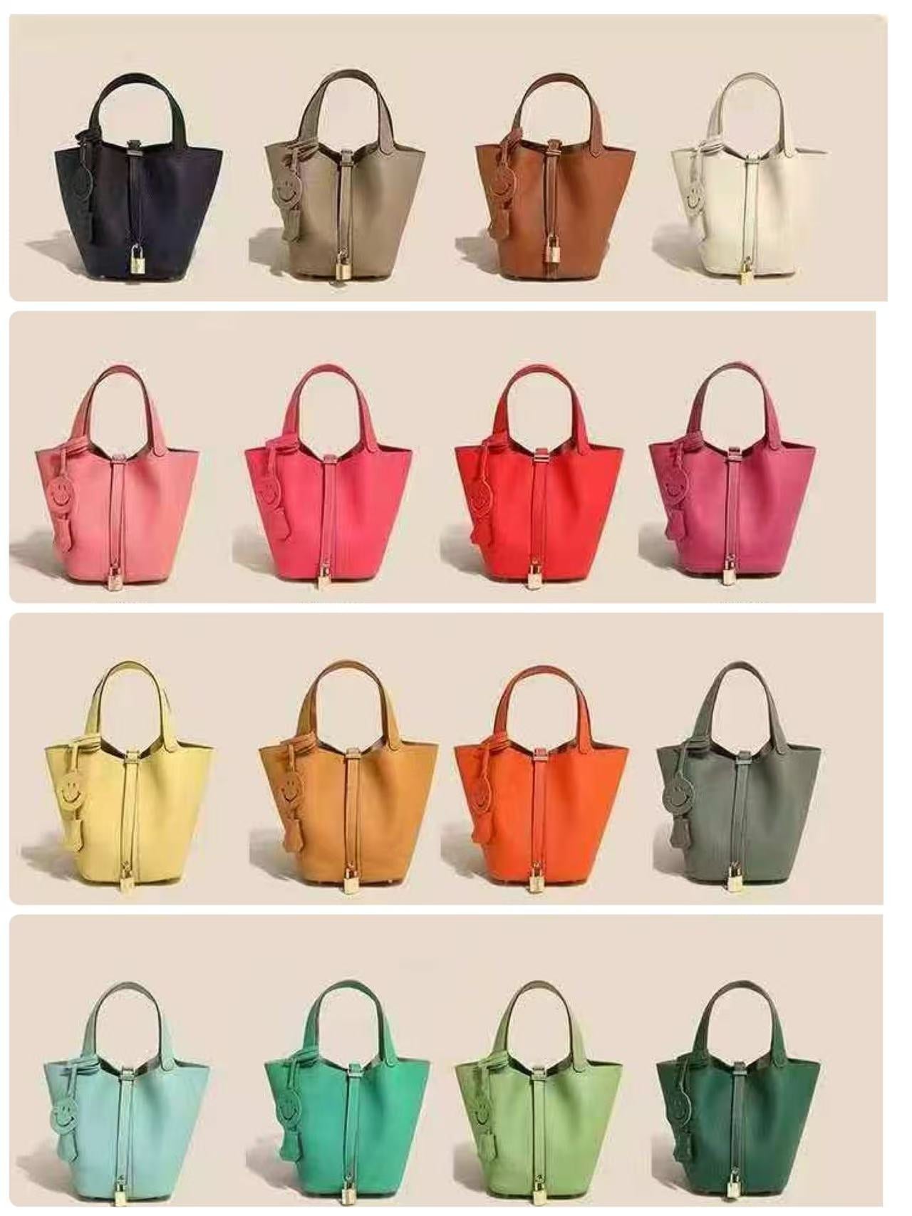 H collection- Korea leather bucket (pic style)