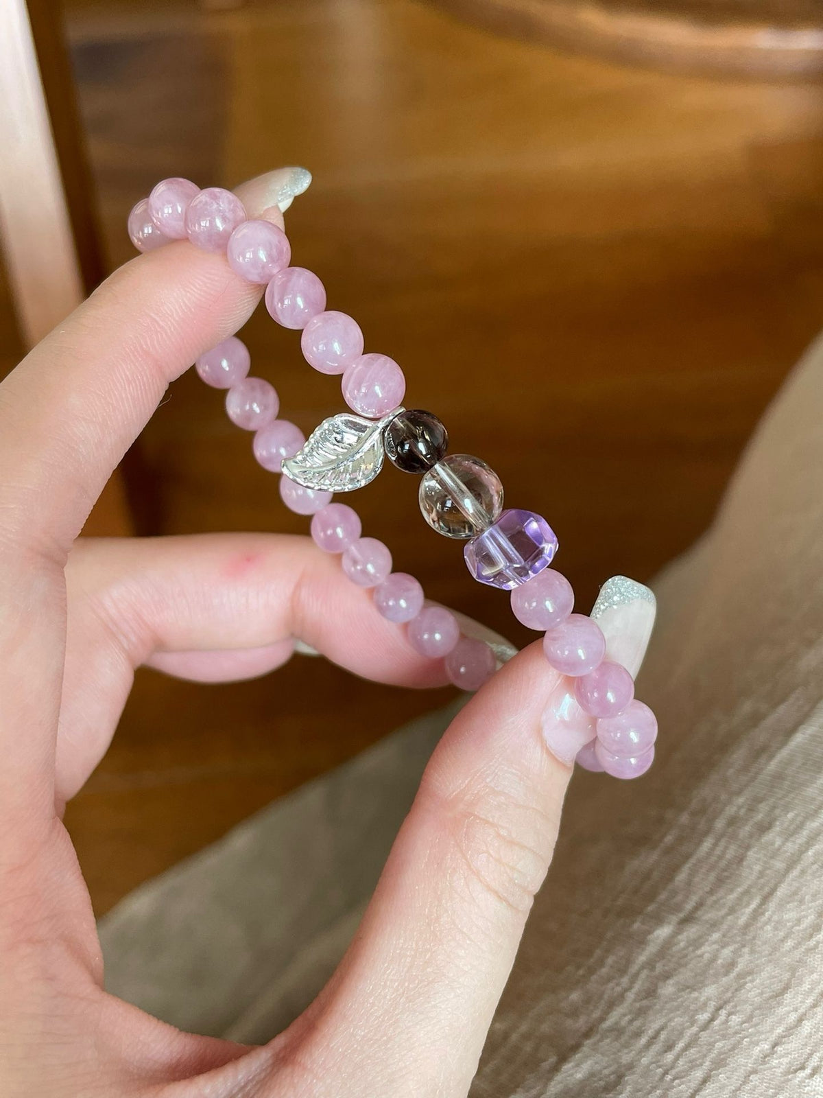 Crystal - 紫馬粉/茶晶/切面紫水晶