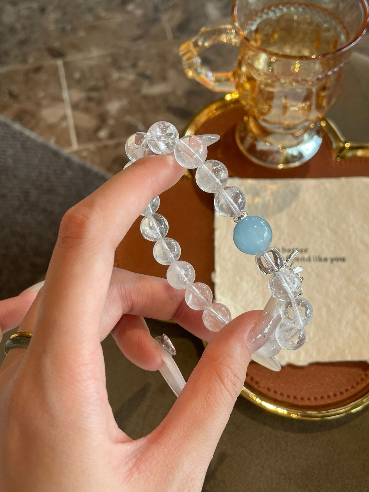 Crystal 白幽靈/海藍寶