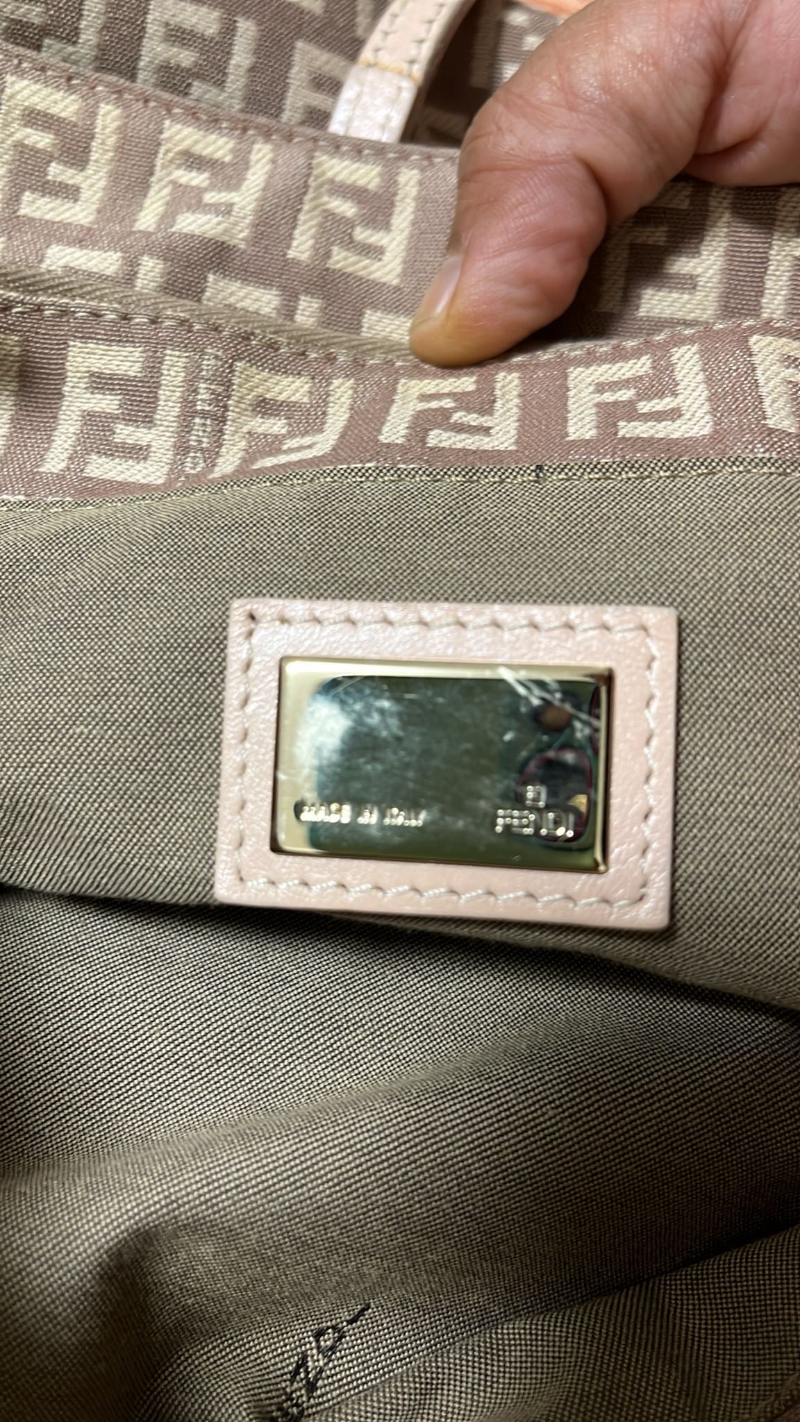 Japan Vintage - Fendi Pink Tote( sold)