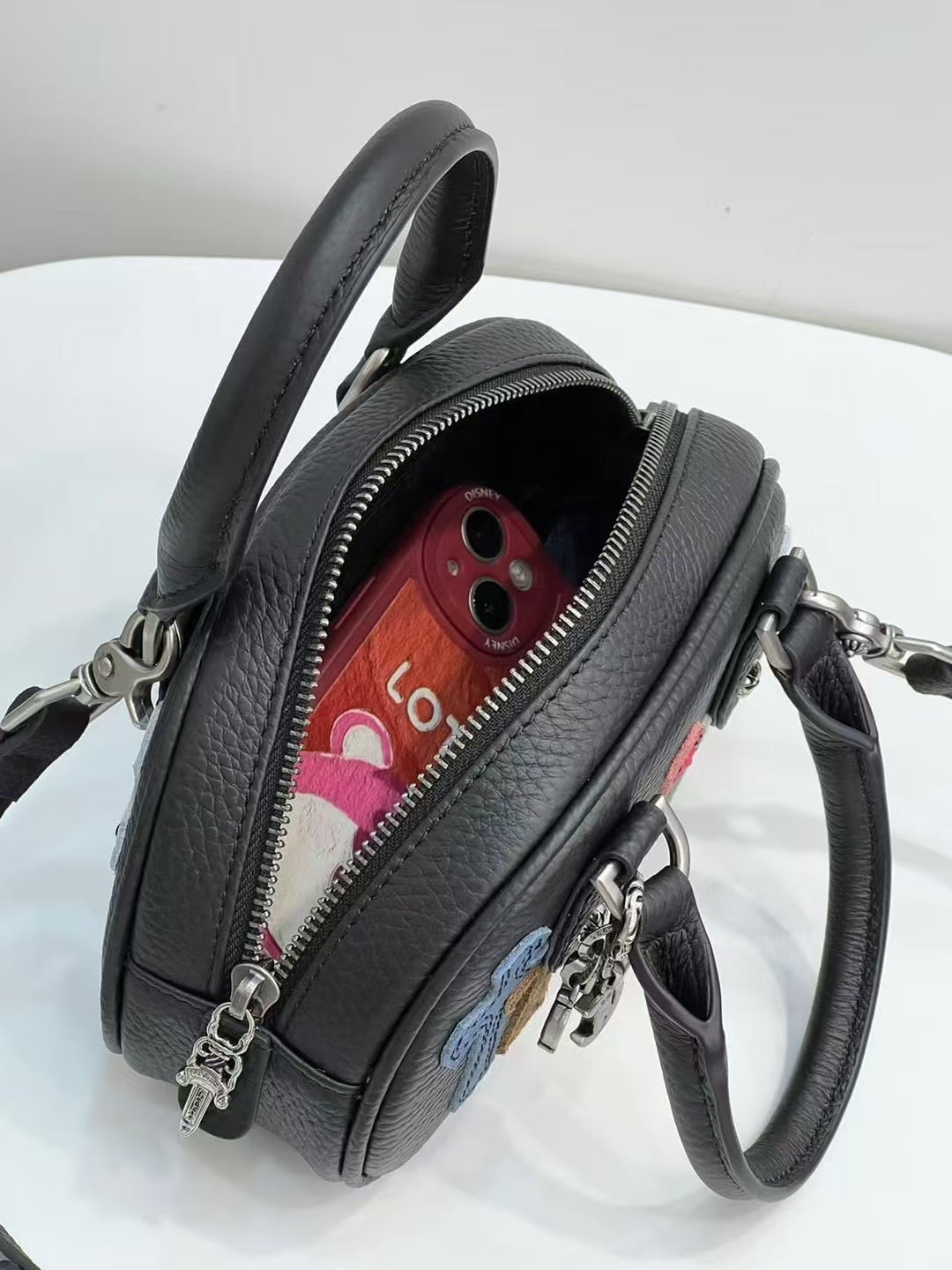 CH_collect- Crosse leather mini bag 20cm
