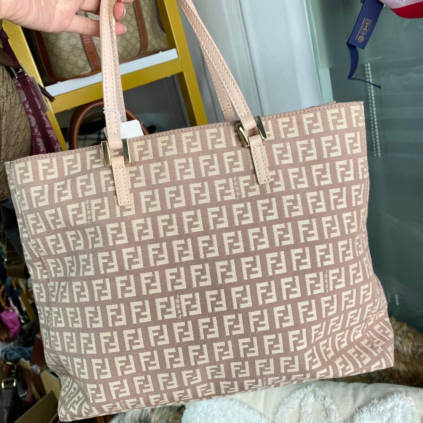 Japan Vintage - Fendi Pink Tote( sold)