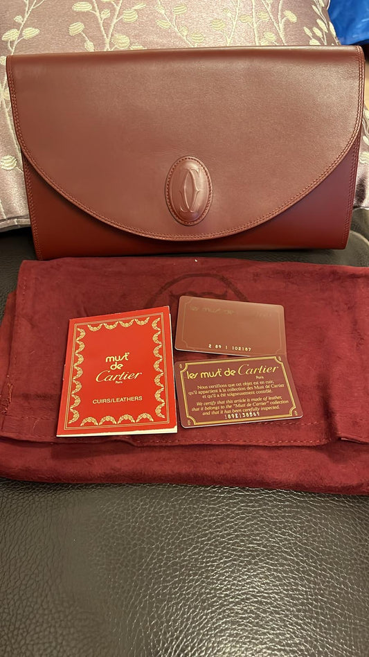 Japan Vintage- Cartier pouch