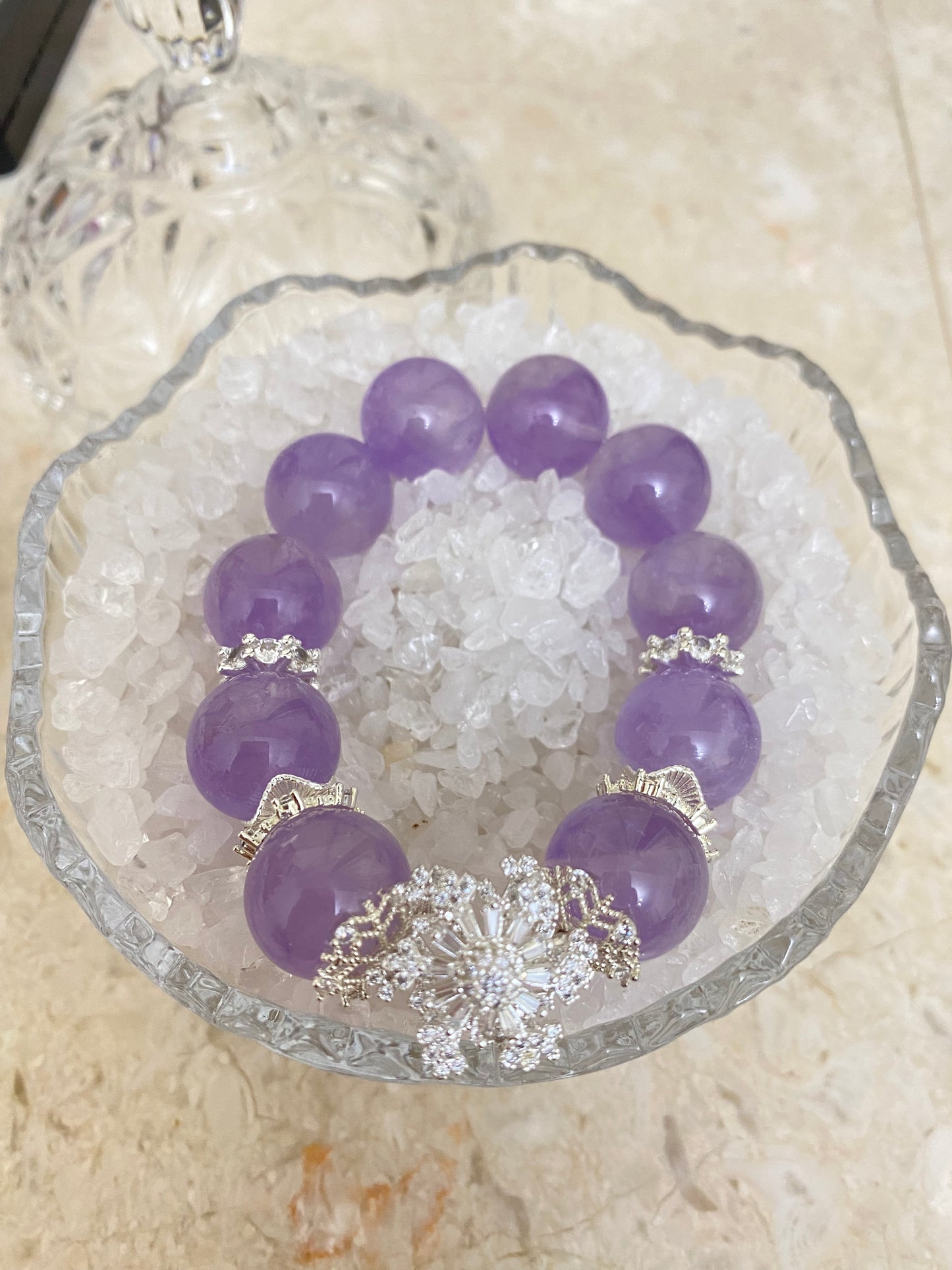 Crystal - Bolivian Amethyst Bracelet