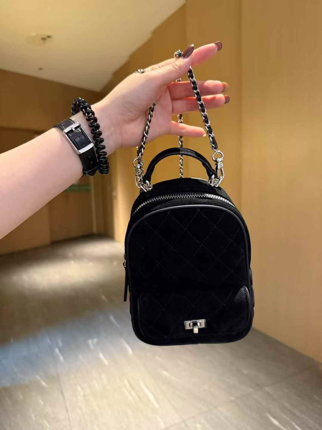 CC style - Leather 小書包 backpack