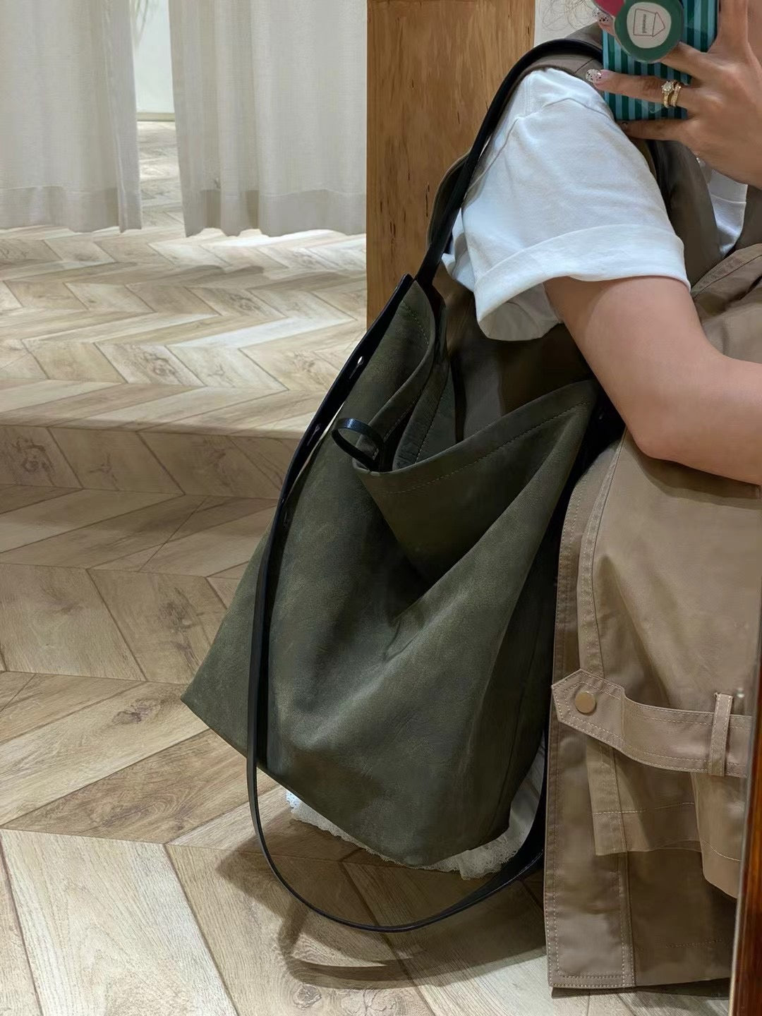 Korea designer collection- PU Tote