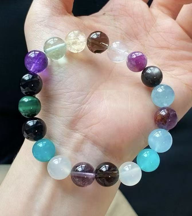 Crystal- Muti- purple luck