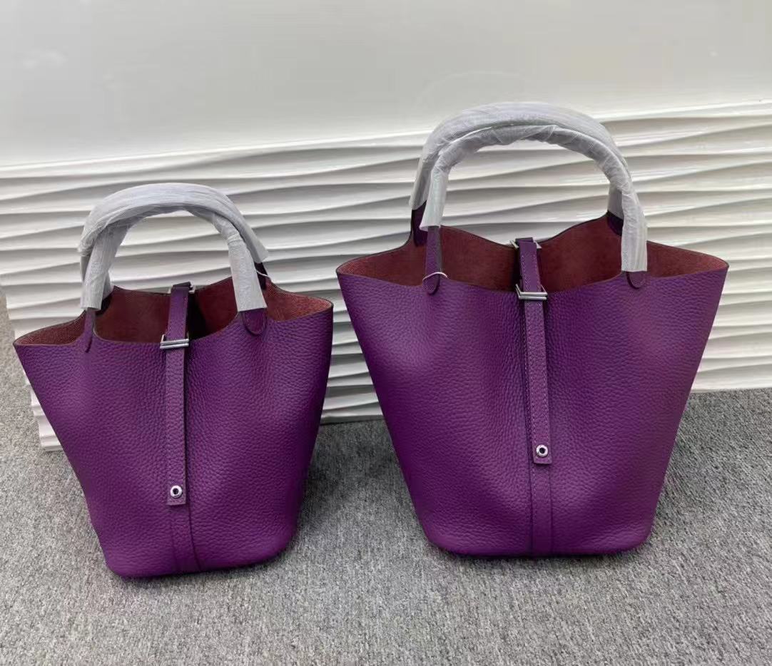 H collection- Korea leather bucket (pic style)