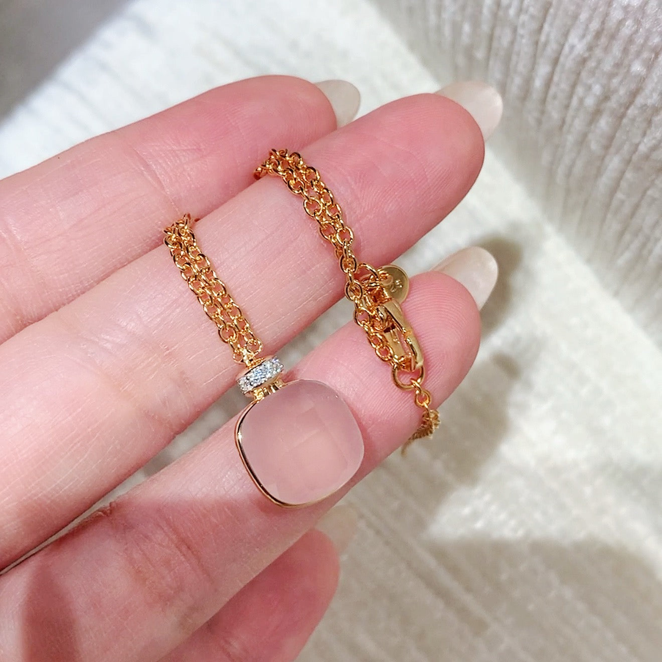 925 Sliver Necklace- 糖果香水瓶項鍊