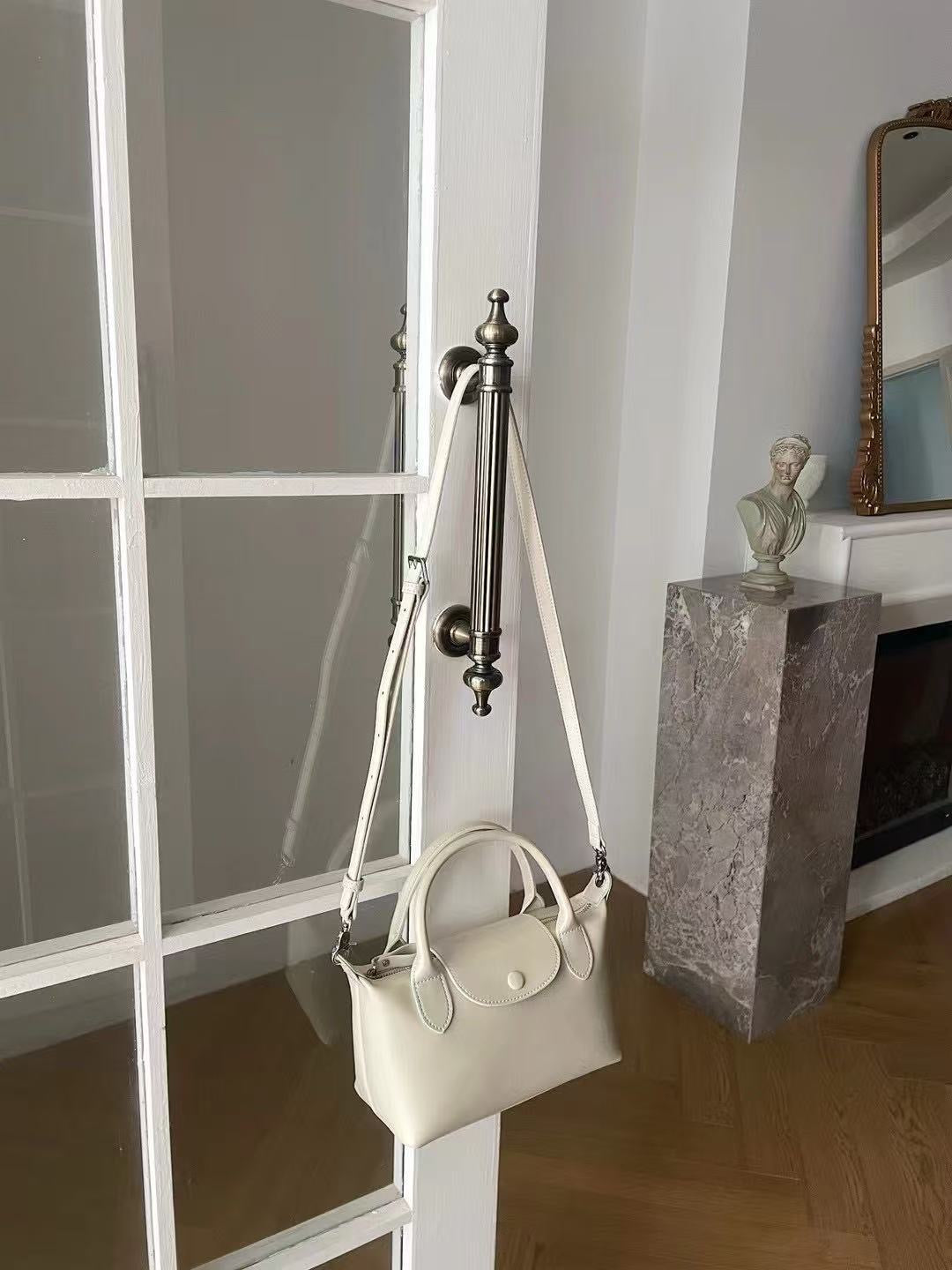 Korea product- Leather Dumping bag