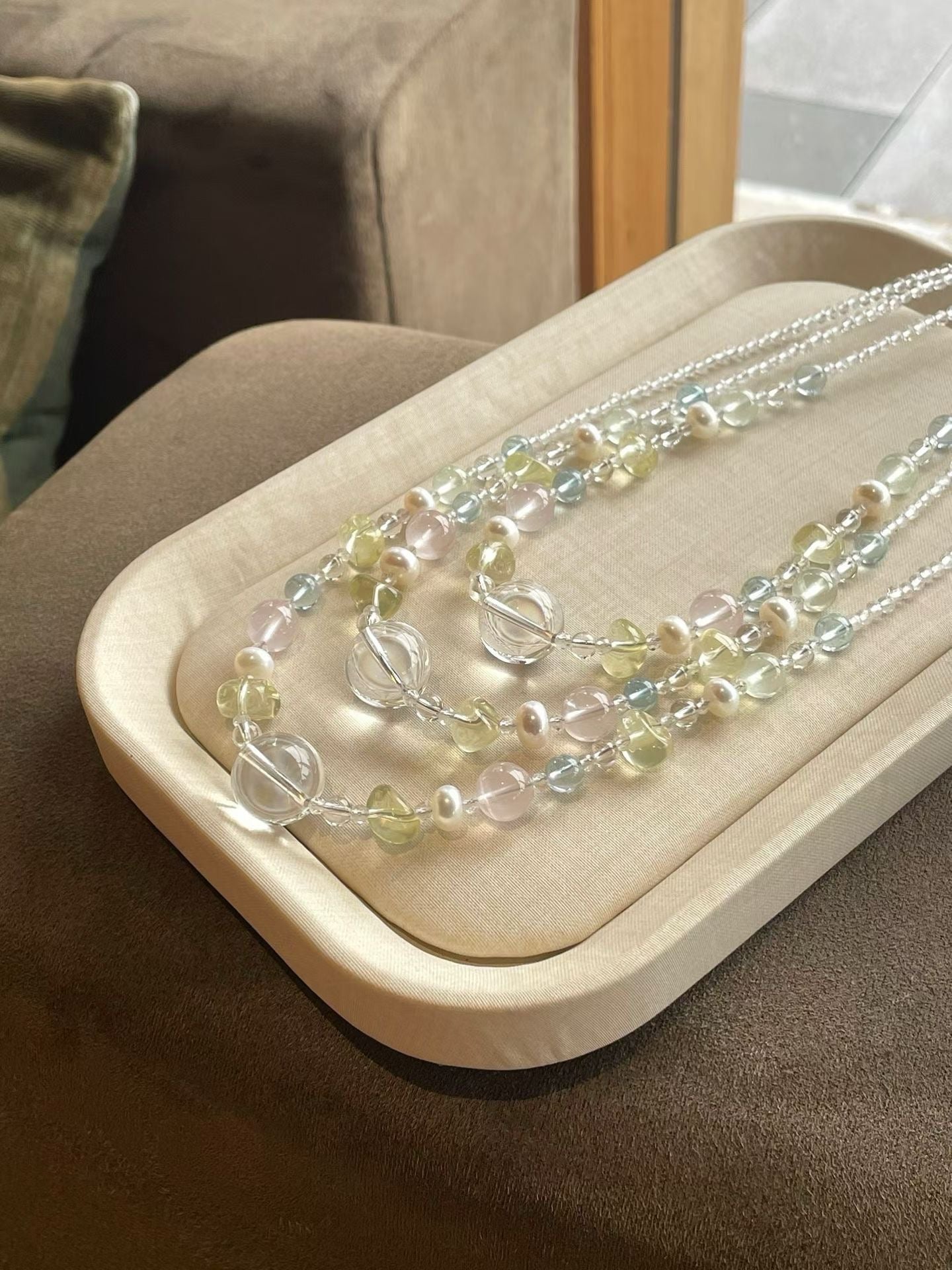 Crystal Necklace- 水晶多寶項鍊