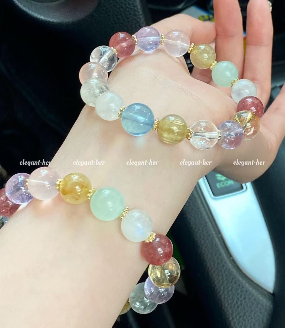 Crystal- Five elements with luck 五行多寶手鏈