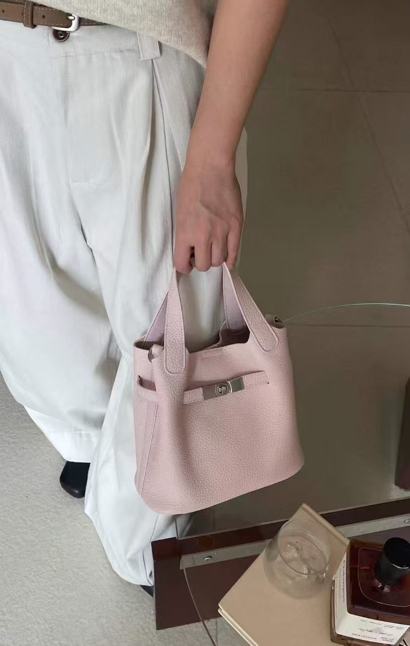 Designer bag- Leather bucket