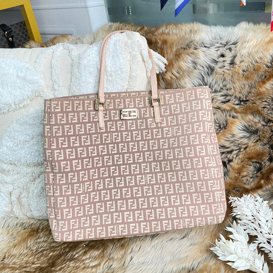 Japan Vintage - Fendi Pink Tote( sold)