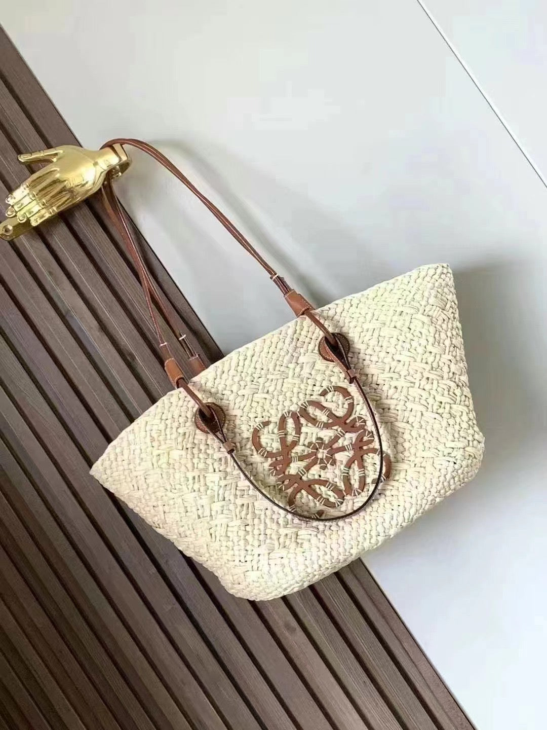 草織單肩Tote Bag